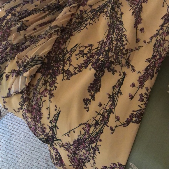 KEEPSAKE the Label Yellow and Purple Asymmetrical Sundress - Picture 10 of 15